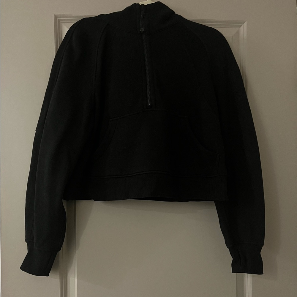 Scuba Oversized Half-Zip Hoodie